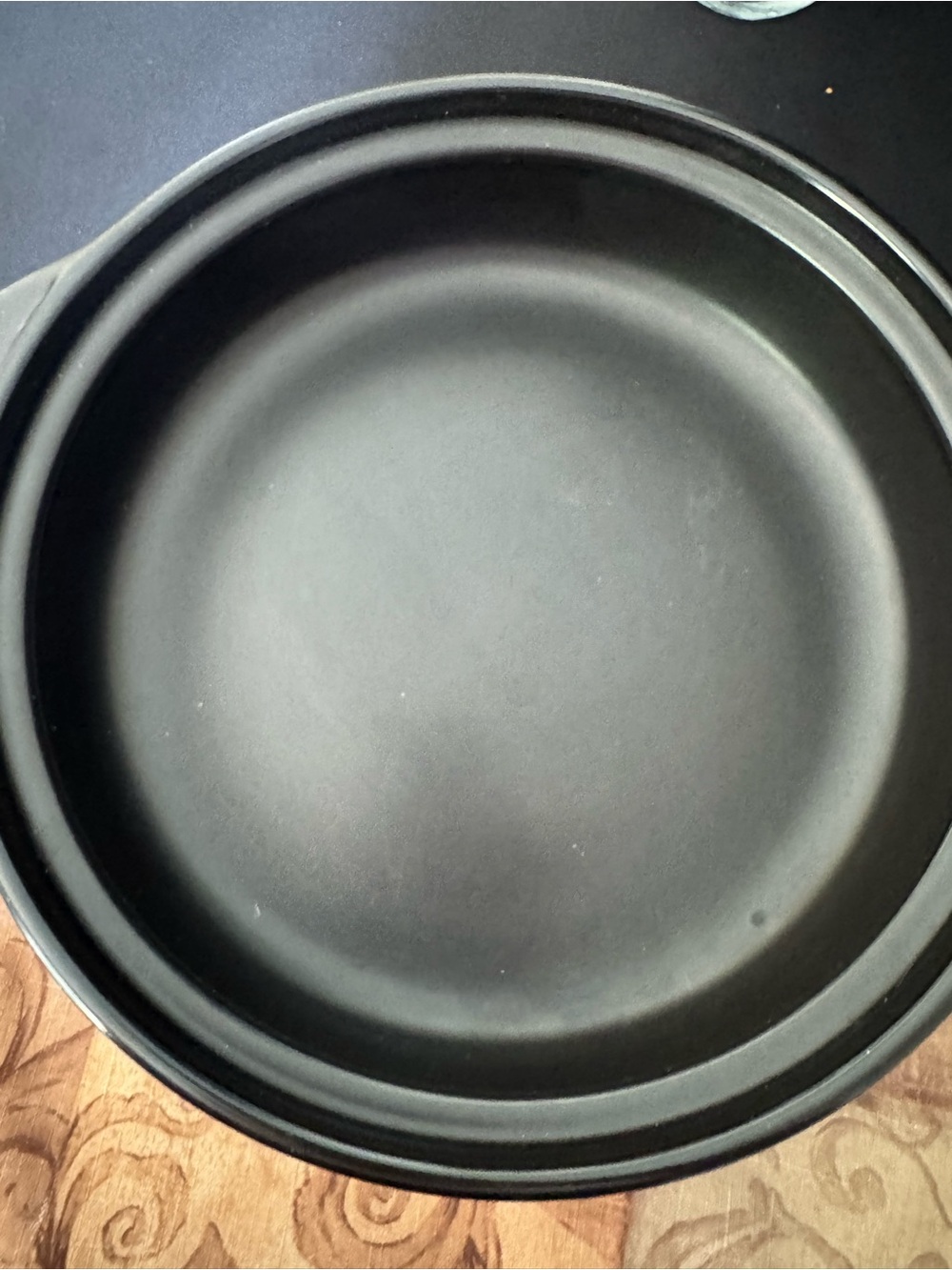 The Pampered Chef RockCrock Black with Lid - Picture 6 of 10
